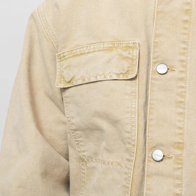 Carhartt WIP OG Arctic Jacket Dusty H Brown Chalk Wash-8