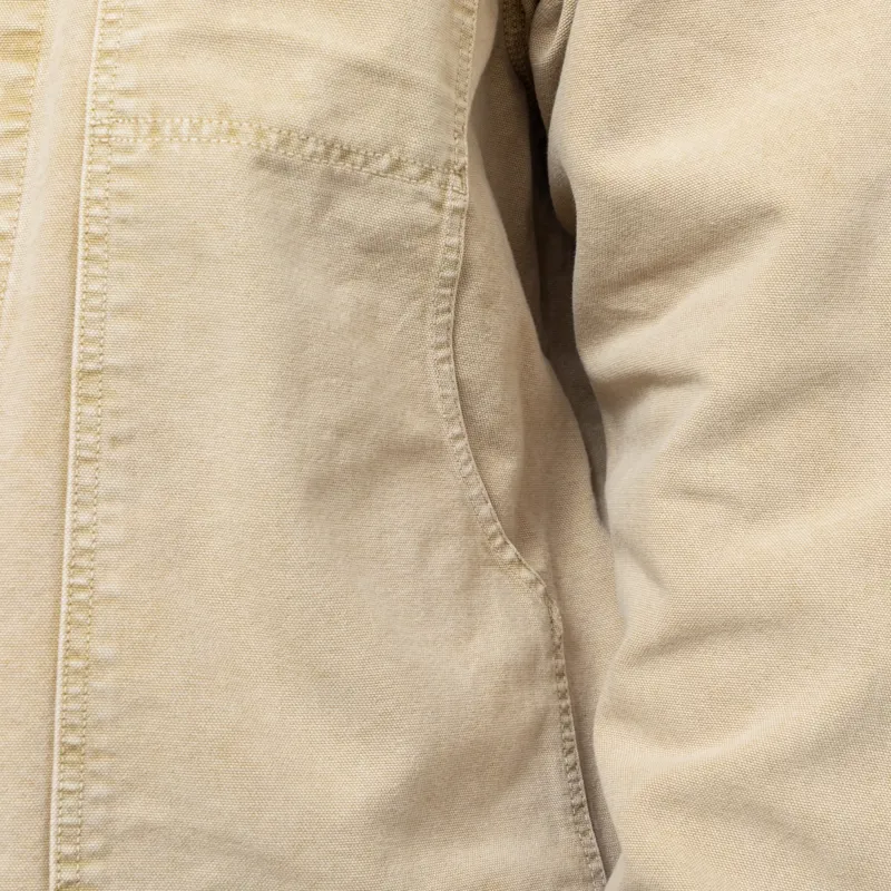 Carhartt WIP OG Arctic Jacket Dusty H Brown Chalk Wash-12