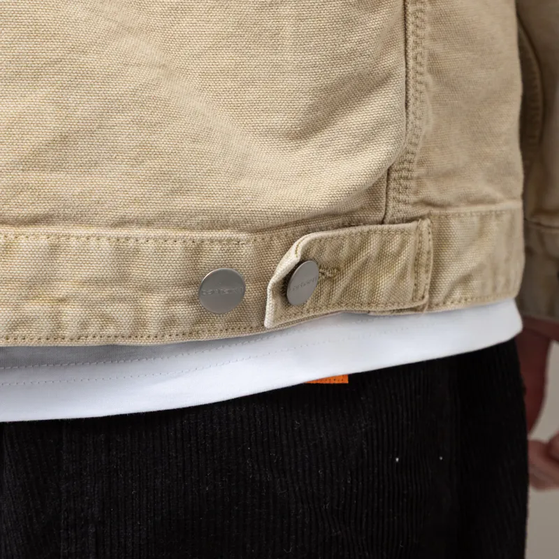 Carhartt WIP OG Arctic Jacket Dusty H Brown Chalk Wash-11