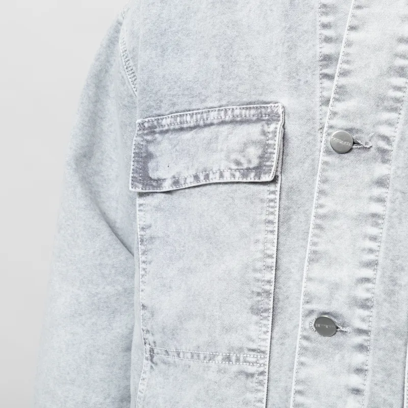 Carhartt WIP OG Arctic Jacket Black Chalk Wash-9