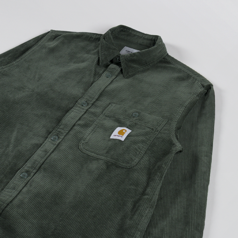 Carhartt WIP Long Sleeve Flint Shirt Opuntia-2