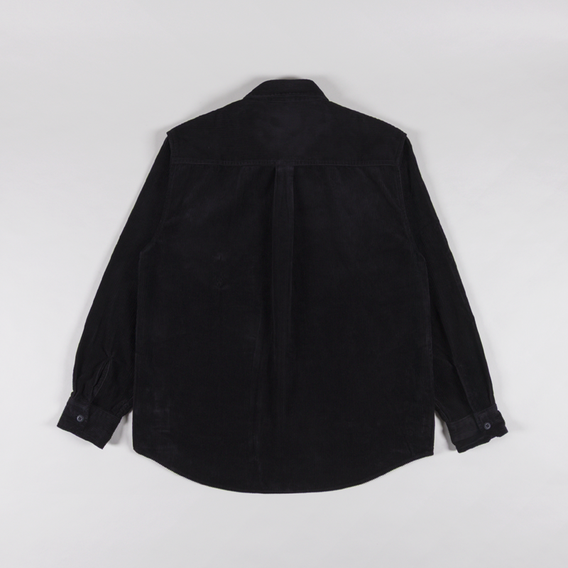 Carhartt WIP Long Sleeve Flint Shirt Black-1
