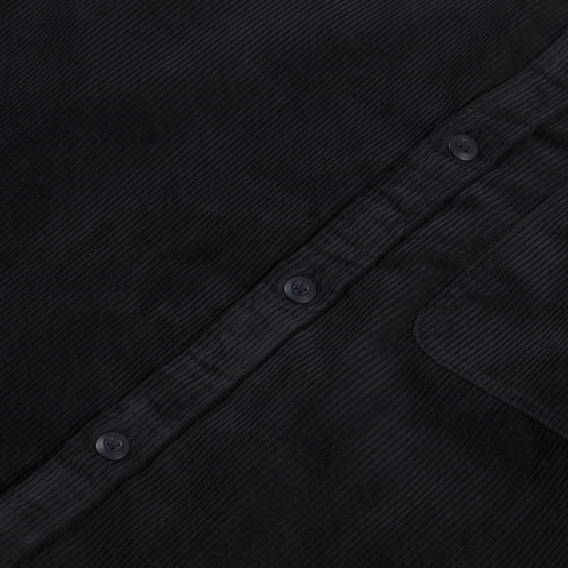 Carhartt WIP Long Sleeve Flint Shirt Black-6