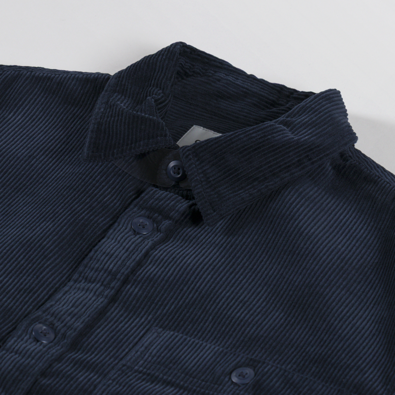 Carhartt WIP Long Sleeve Flint Shirt Deep Night-4