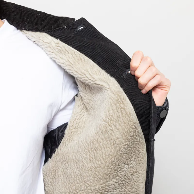 Carhartt WIP OG Chore Coat Black Stonewashed-9