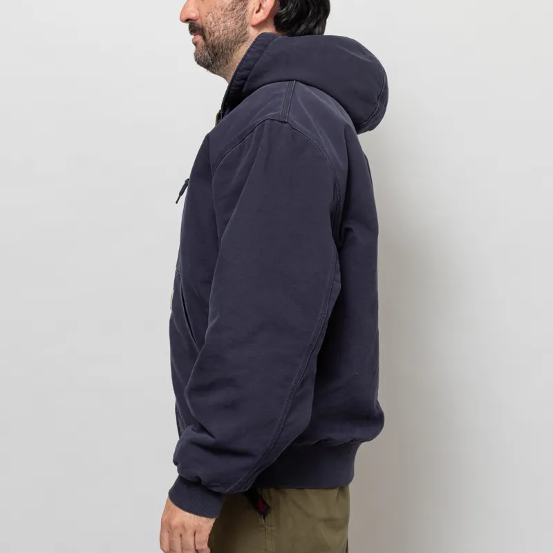 Carhartt WIP OG Active Jacket Dark Navy Stone Canvas-2