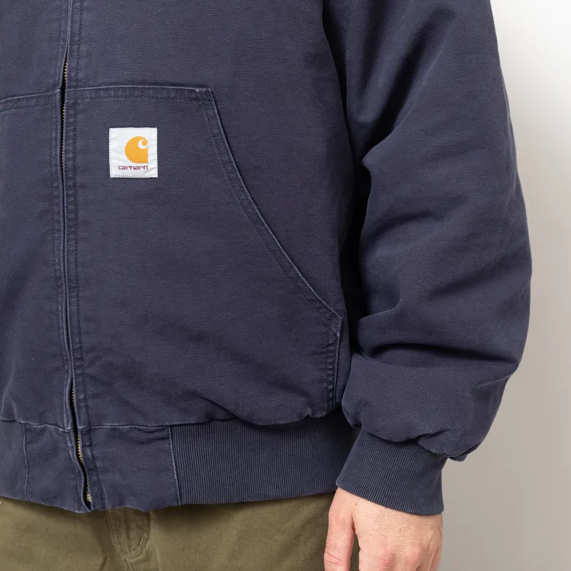 Carhartt WIP OG Active Jacket Dark Navy Stone Canvas-8