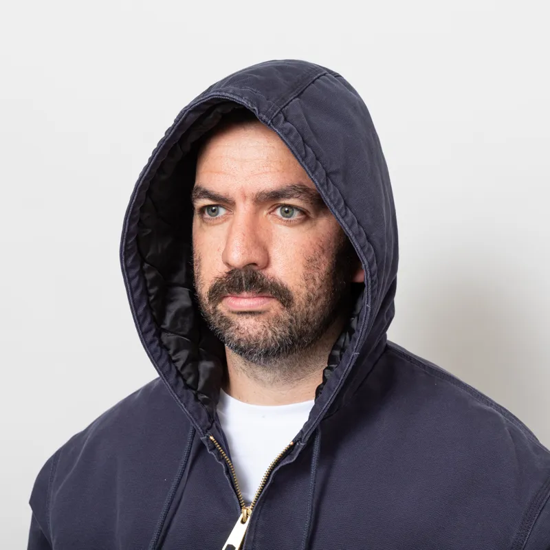 Carhartt WIP OG Active Jacket Dark Navy Stone Canvas-6