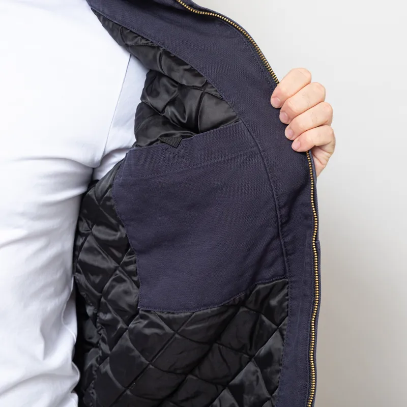 Carhartt WIP OG Active Jacket Dark Navy Stone Canvas-7