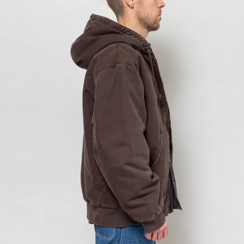 Carhartt WIP OG Active Jacket Tobacco Stone Canvas-5
