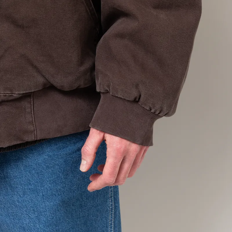 Carhartt WIP OG Active Jacket Tobacco Stone Canvas-12