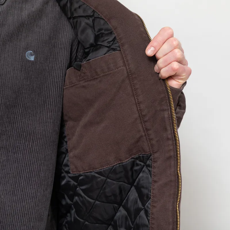 Carhartt WIP OG Active Jacket Tobacco Stone Canvas-8