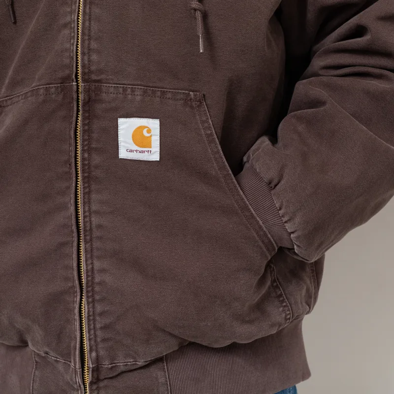 Carhartt WIP OG Active Jacket Tobacco Stone Canvas-11