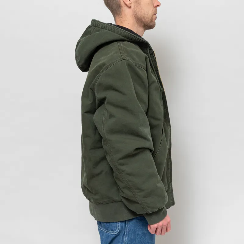 Carhartt WIP OG Active Jacket Olive Stone Canvas-4