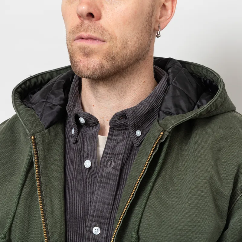 Carhartt WIP OG Active Jacket Olive Stone Canvas-5