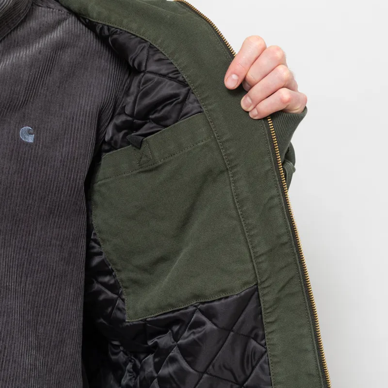 Carhartt WIP OG Active Jacket Olive Stone Canvas-7