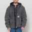 Carhartt WIP OG Active Jacket Graphite Stone Canvas
