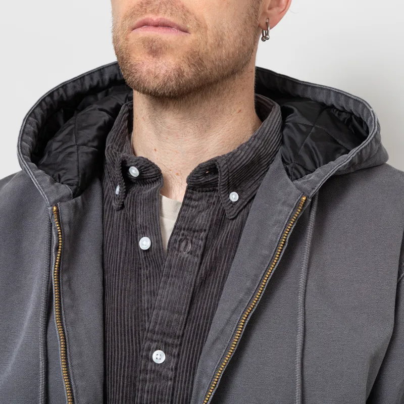 Carhartt WIP OG Active Jacket Graphite Stone Canvas-7