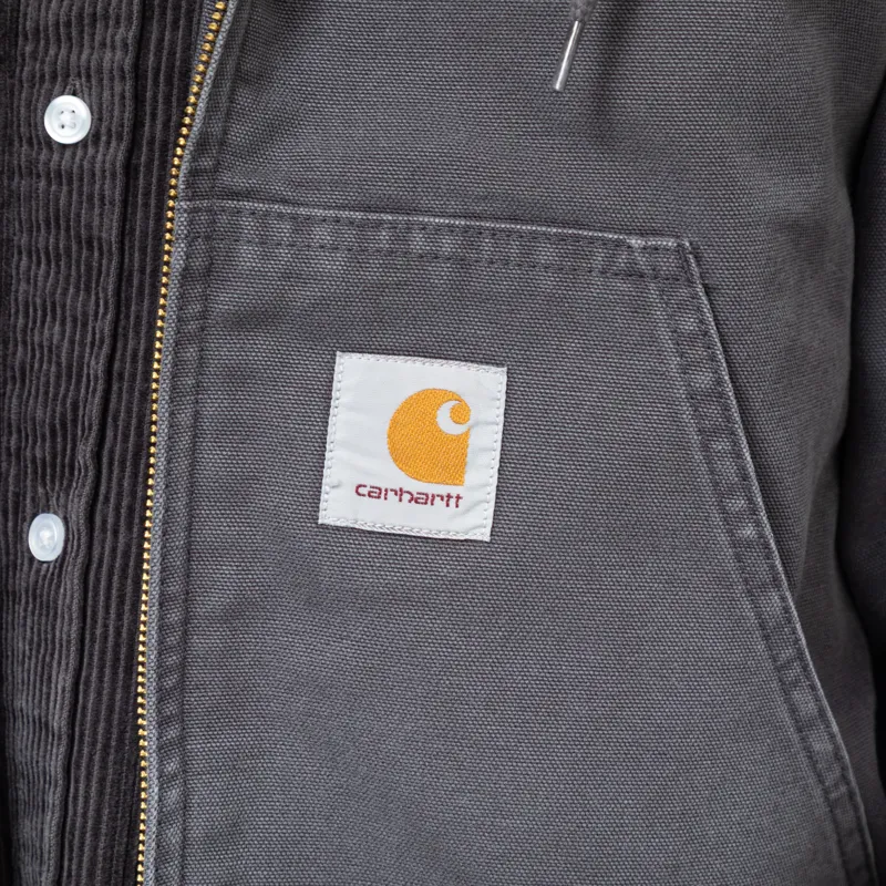 Carhartt WIP OG Active Jacket Graphite Stone Canvas-9
