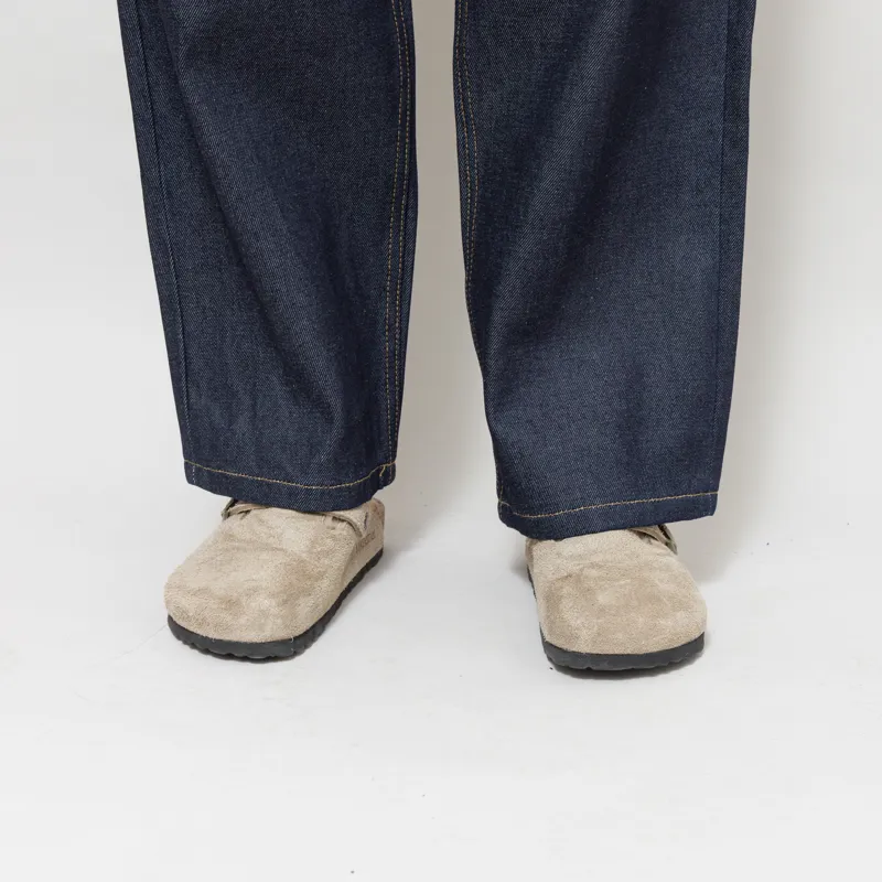 Carhartt WIP Womens Brandon Pants Blue Rigid-6