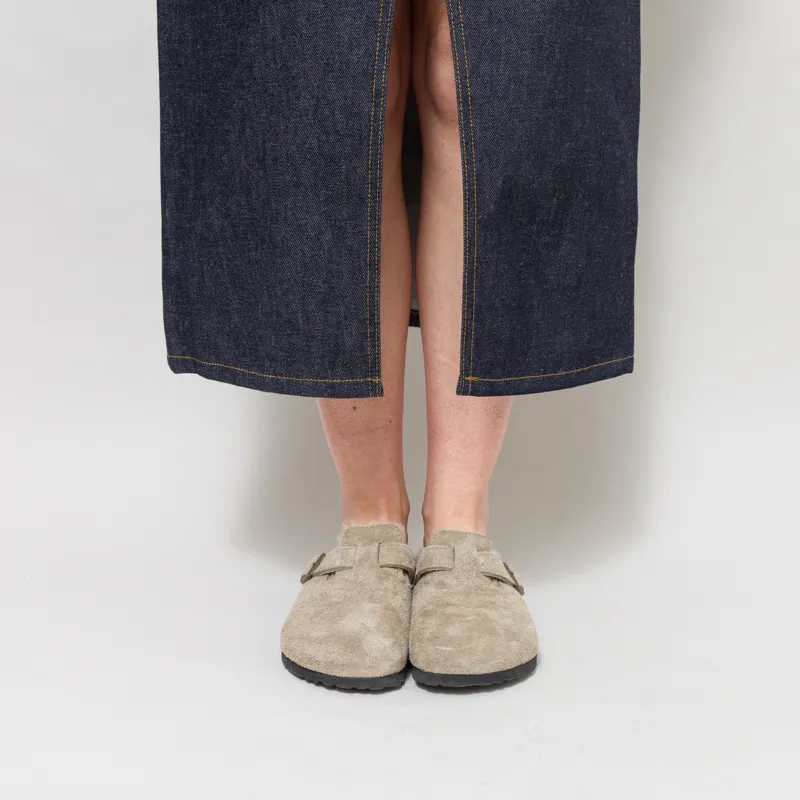 Carhartt WIP Womens Brandon Skirt Blue Rigid-6