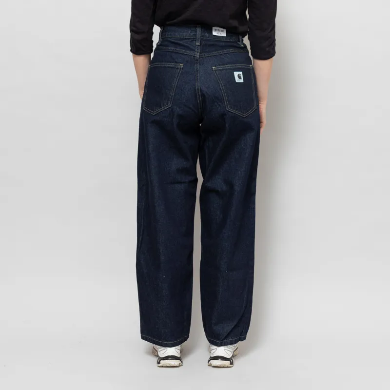 Carhartt WIP Womens Brandon Pants Blue Rinsed-4