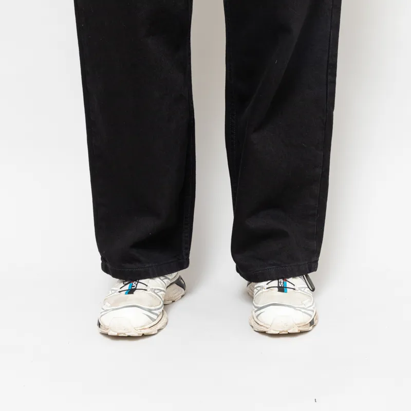 Carhartt WIP Womens Brandon Pants Black Rinsed-6