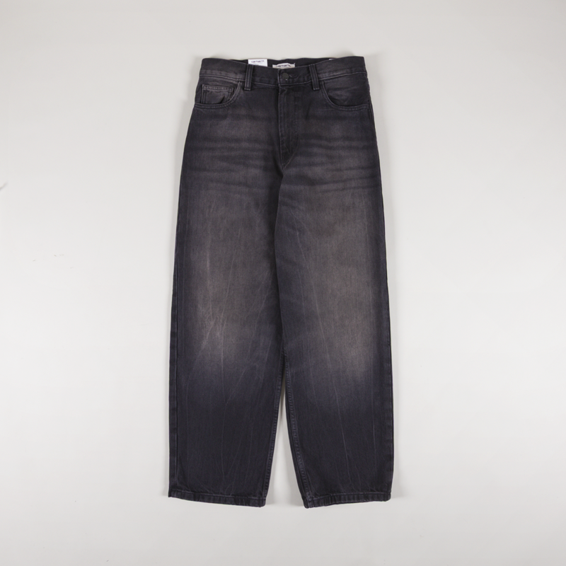 Carhartt WIP Womens Brandon Pants Black Tobacco Used Wash-1