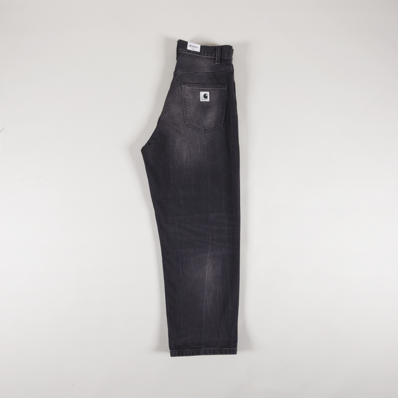 Carhartt WIP Womens Brandon Pants Black Tobacco Used Wash-2