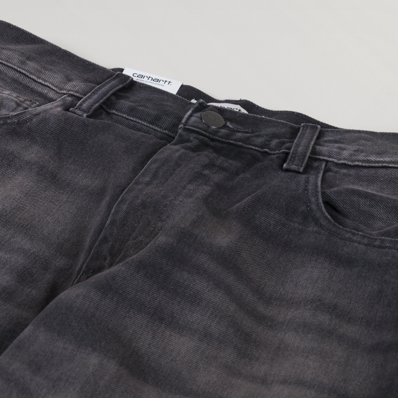Carhartt WIP Womens Brandon Pants Black Tobacco Used Wash-4