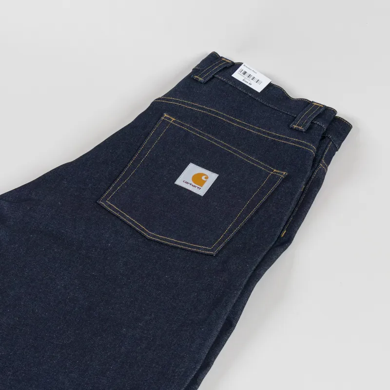 Carhartt WIP Brandon Pant Blue Rigid-5