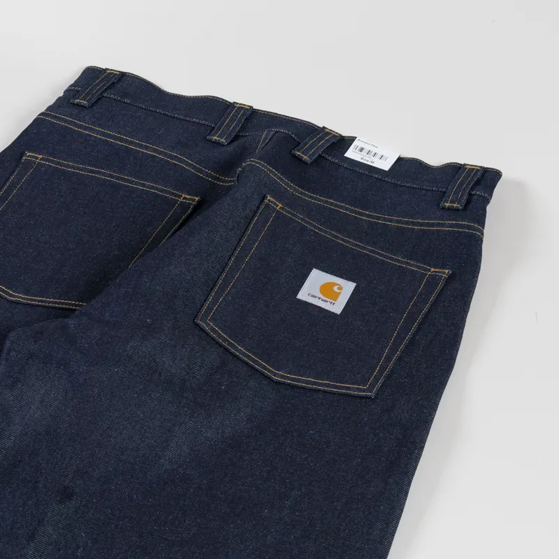 Carhartt WIP Brandon Pant Blue Rigid-3