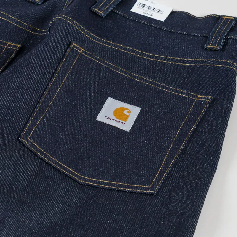 Carhartt WIP Brandon Pant Blue Rigid-7