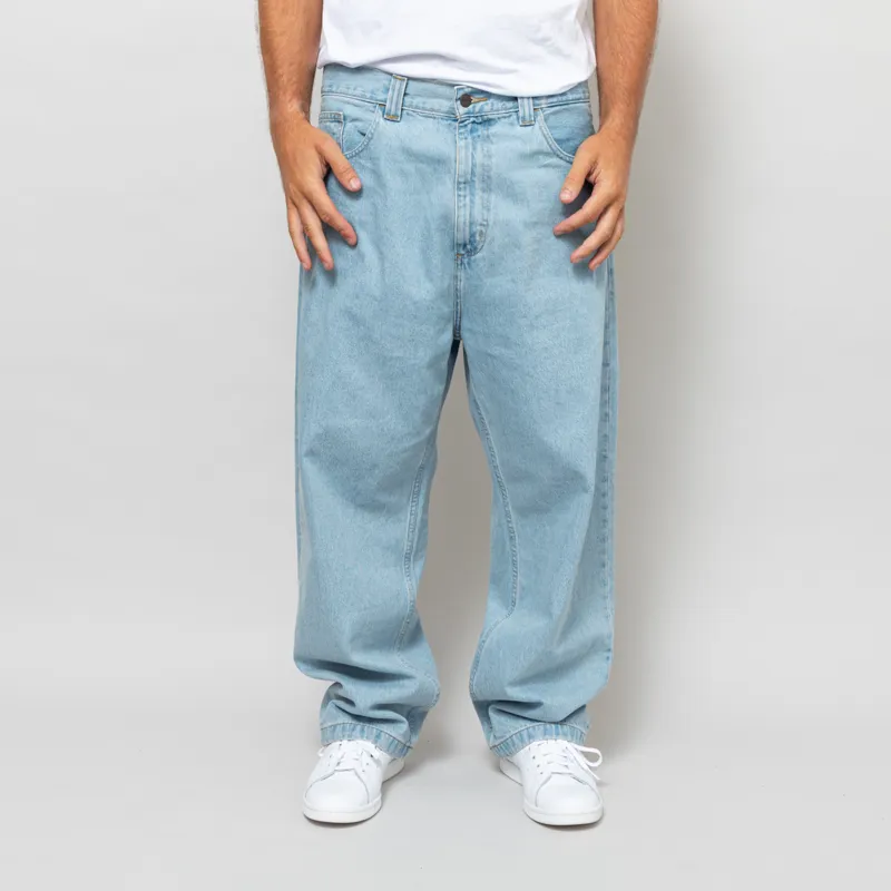 Carhartt WIP Mens Brandon Denim Pant Blue Heavy Stone Bleached