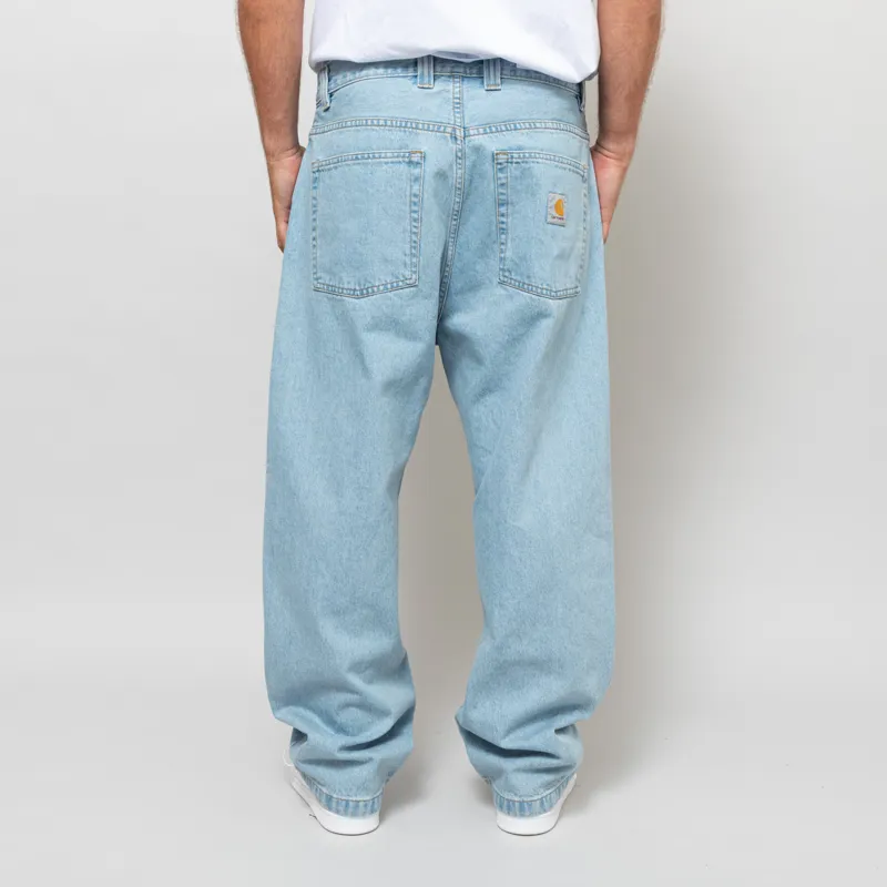 Carhartt WIP Brandon Pant Blue Heavy Stone Bleached-3