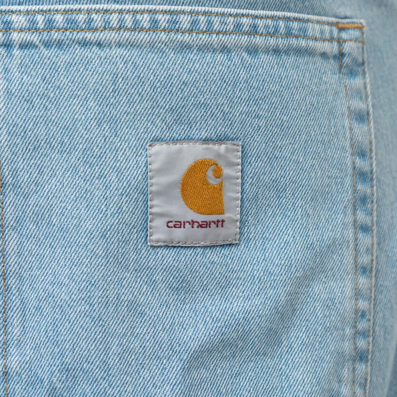 Carhartt WIP Brandon Pant Blue Heavy Stone Bleached-6