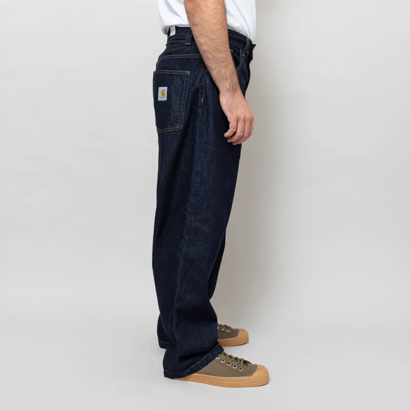 Carhartt WIP Brandon Pant Blue Rinsed-4