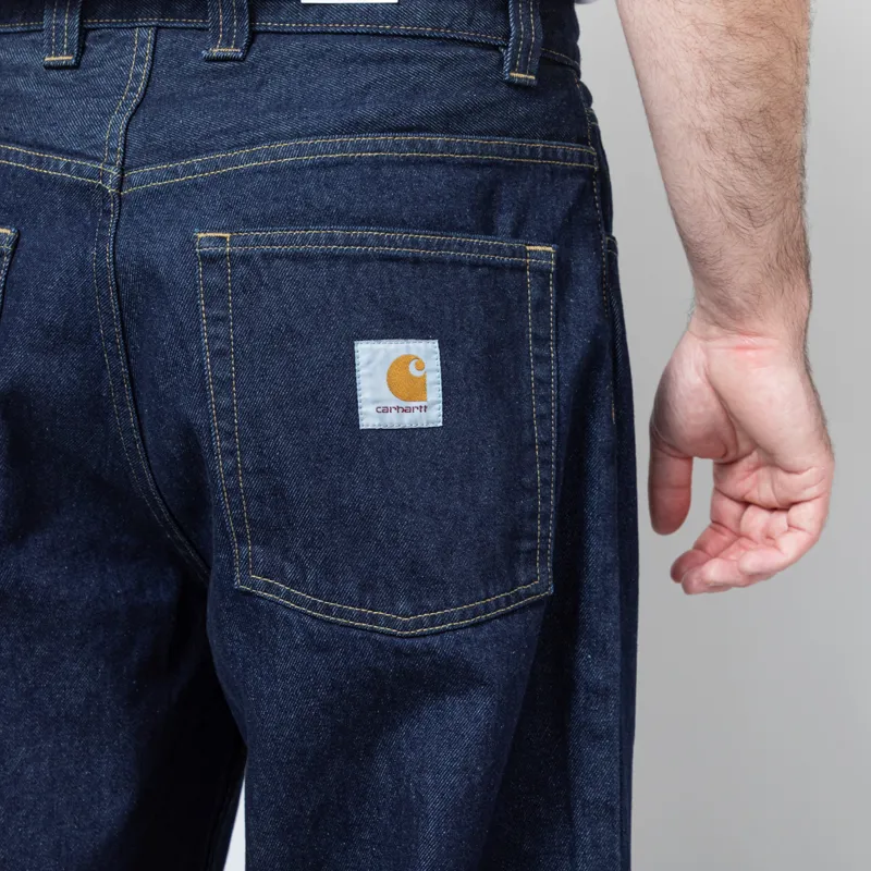 Carhartt WIP Brandon Pant Blue Rinsed-5