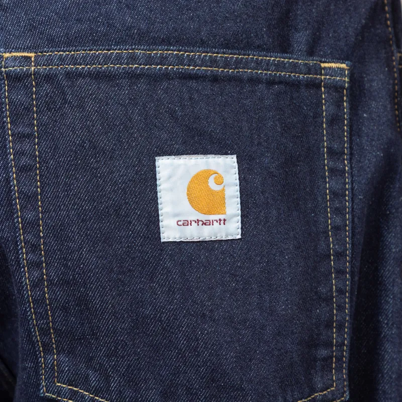 Carhartt WIP Brandon Pant Blue Rinsed-6