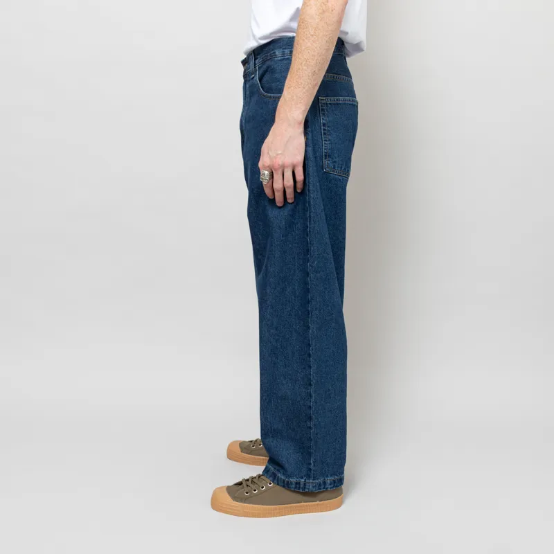 Carhartt WIP Brandon Pant Blue Stone Washed-2