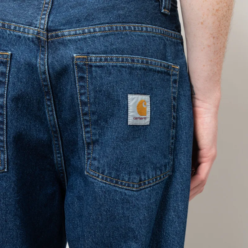 Carhartt WIP Brandon Pant Blue Stone Washed-6