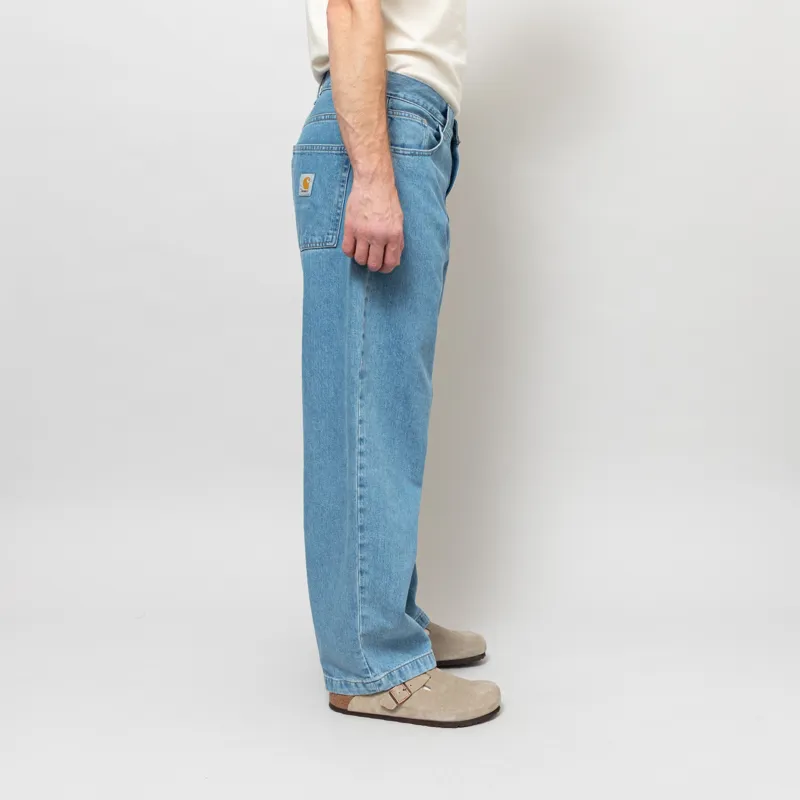 Carhartt WIP Brandon Pant Blue Stone Bleached-4