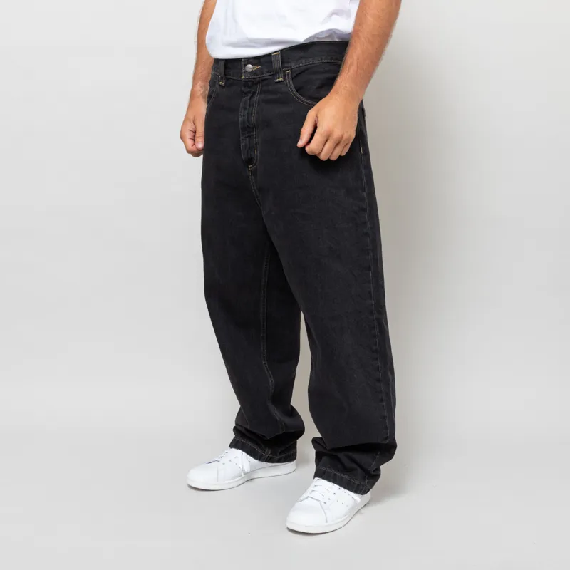 Carhartt WIP Brandon Pant Black Stone Washed-1