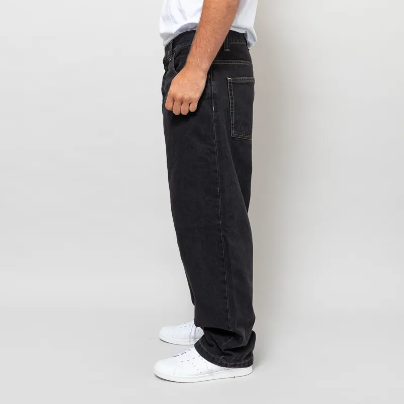 Carhartt WIP Brandon Pant Black Stone Washed-2
