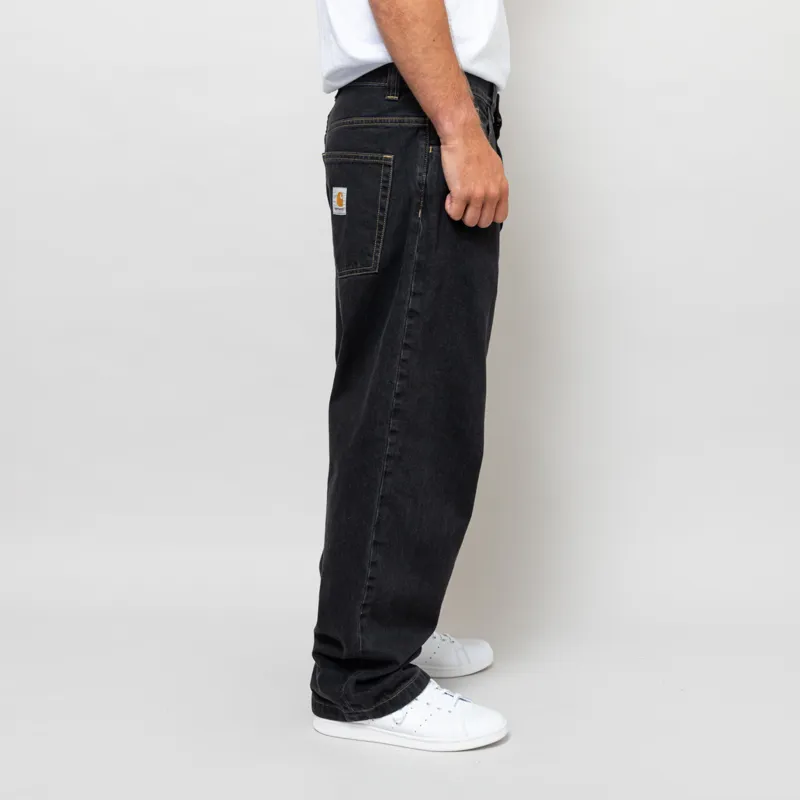 Carhartt WIP Brandon Pant Black Stone Washed-4