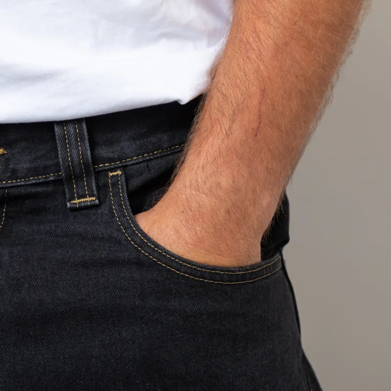 Carhartt WIP Brandon Pant Black Stone Washed-7