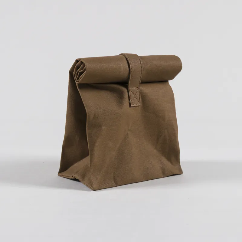 Carhartt WIP Lunch Bag Hamilton Brown-1
