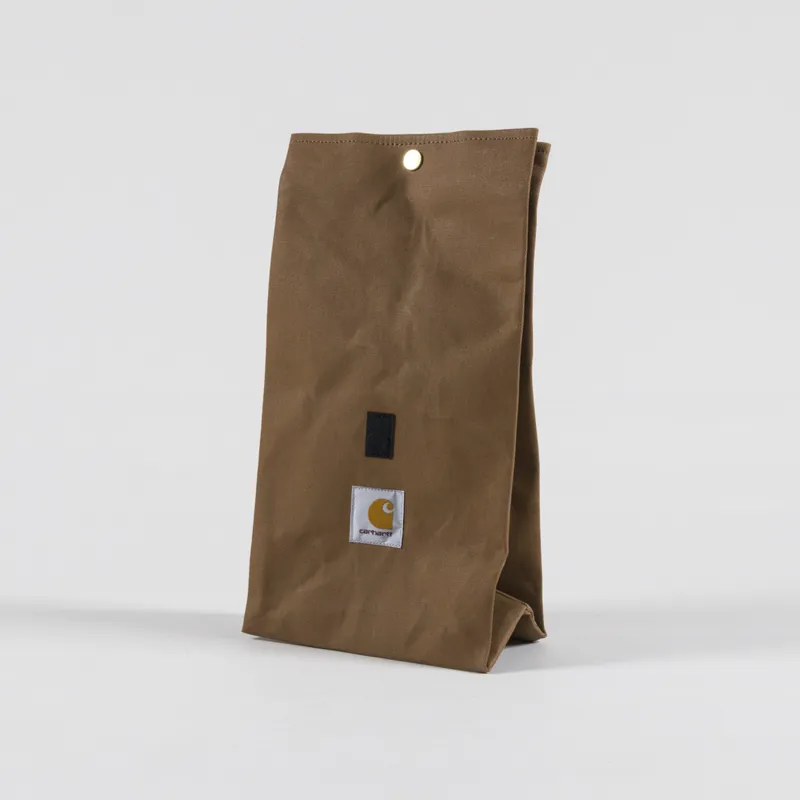 Carhartt WIP Lunch Bag Hamilton Brown-2