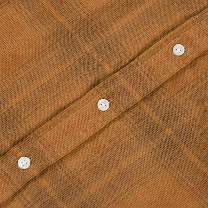 Carhartt WIP Wilber Shirt Hamilton Brown-5