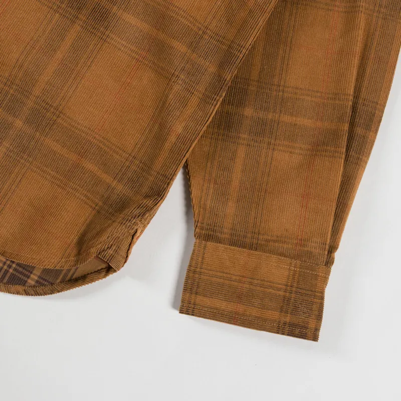 Carhartt WIP Wilber Shirt Hamilton Brown-7